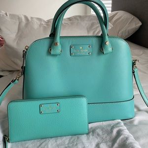 Kate Spade purse and matching wallet